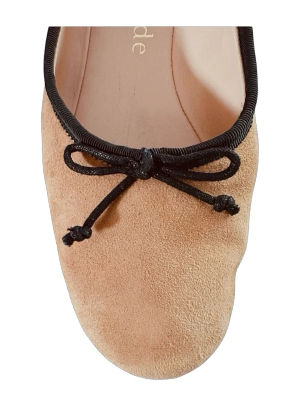 KATE SPADE New York Honey Light Fawn Suede Ballet Flats Size US 10B Slip On